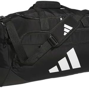adidas Defender 5.0 Duffel, Durable Travel Gym Sports Bag for Men and Women