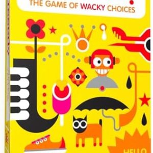 SUSSED The Wacky ‘What Would You Do?’ Social Card Game - Fun & Easy for Kids - Travel Game, Family Activity & Road Trip Essential - Ages 6 & Up - Yellow Pack