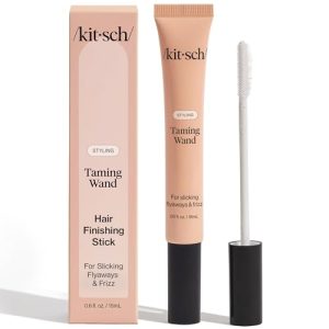 Kitsch Fly Away Stick for Hair - Edge Control Stick for Flyaways, Baby Hairs & Bangs - Taming Wand Hair Mascara - Travel Size Styling Essential – 18mL