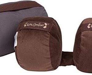 Original Travel Pillow 2 Luxurious Cushions That Cradle Your Head on The Sides Comes in Convenient Carry Case
