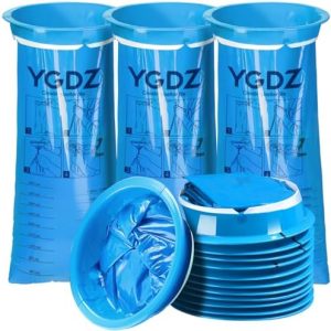 YGDZ Vomit Bags Disposable, 15 Pack Barf Throw Up Emesis Puke Nausea for Travel Motion Sickness, Car & Aircraft, Kids,1000ml